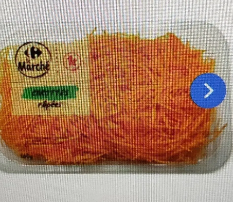 CAROTTES râpées