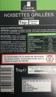 Noisettes grillées hachées