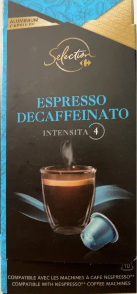 Espresso decaffeinato