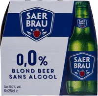 Saer brau 0,0% blond beer