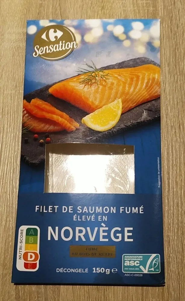Filet de saumon fumé