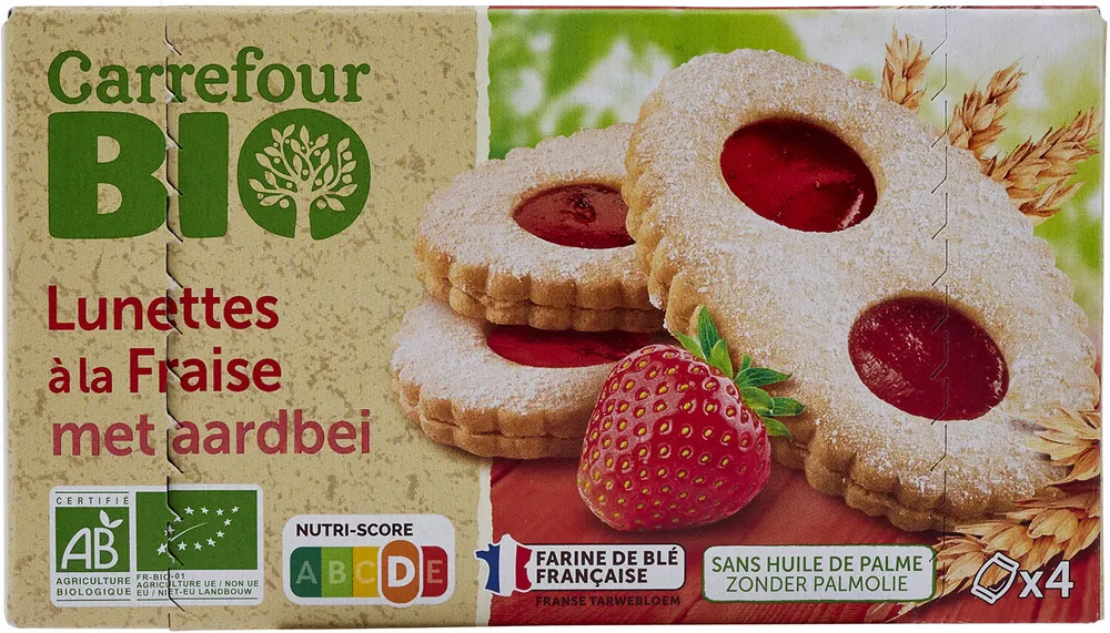 Lunettes à la fraise