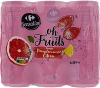 Oh Fruits Saveur Pamplemousse Citron