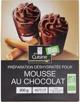 Preparation deshydratee pour mousse au chocolat