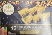 12 mini croques Sapin Jambon, Truffe blanche d'été (1%)