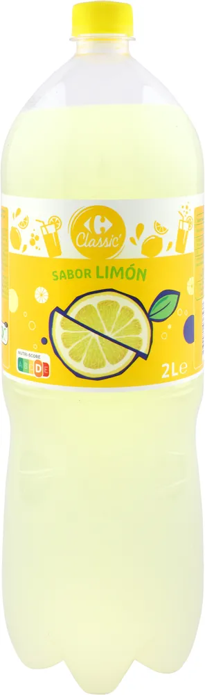 Refresco de limón con gas