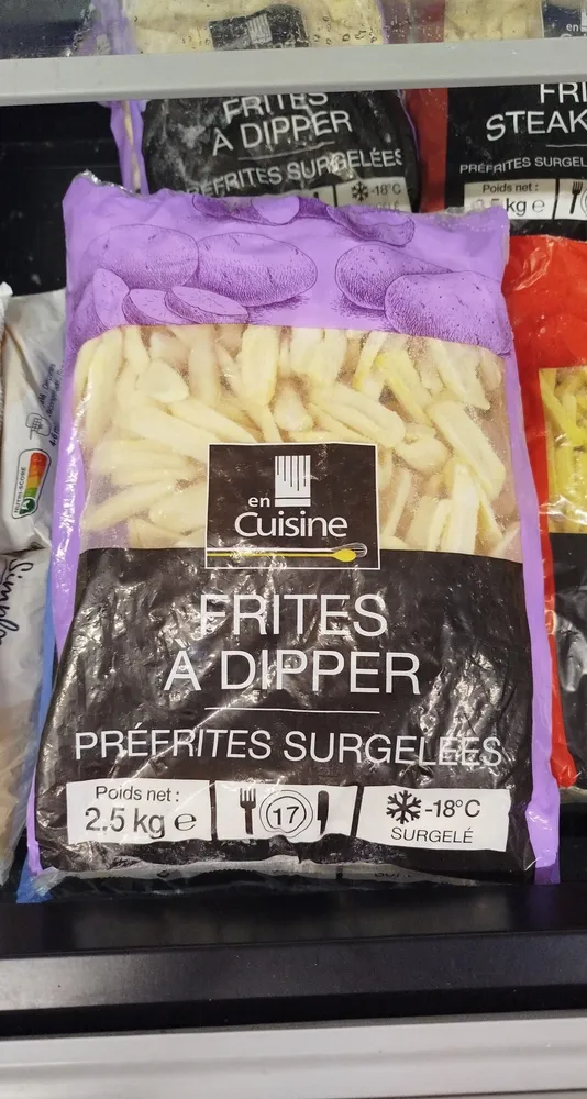 Frites a dipper