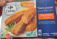 Filets panés Saumon À l'extrait de citron et persil