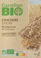 Crackers sticks multigraines