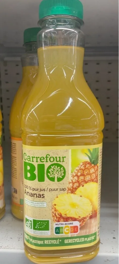 Jus d’ananas BIO