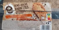 Demi-Baguettes aux céréales