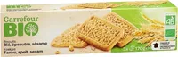 Biscuits Épeautre et Sésame