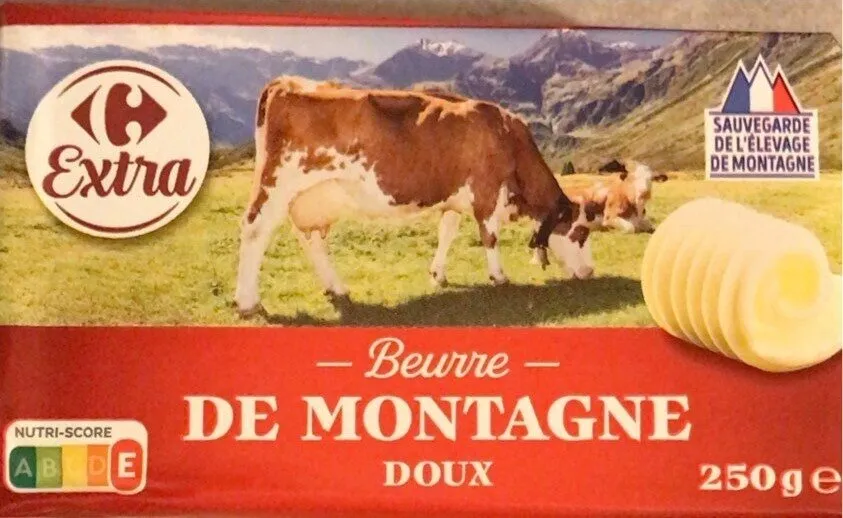 Beurre de montagne doux