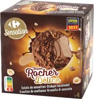 Mini bombones rocher nocciola