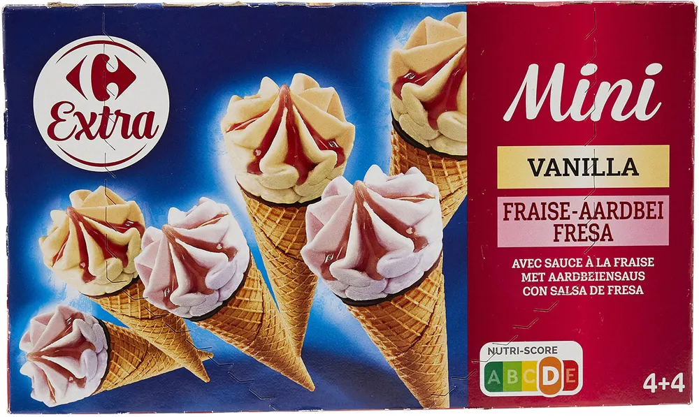 Mini Vanille Fraise