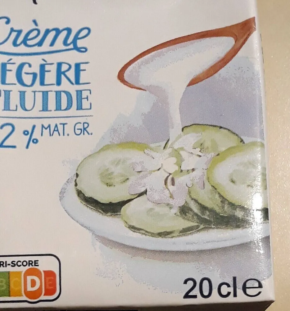 Crème légère fluide