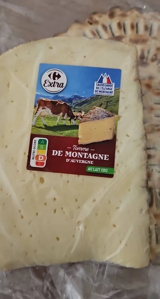 Tomme de Montagne au lait cru d'Auvergne