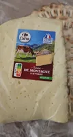 Tomme de Montagne au lait cru d'Auvergne