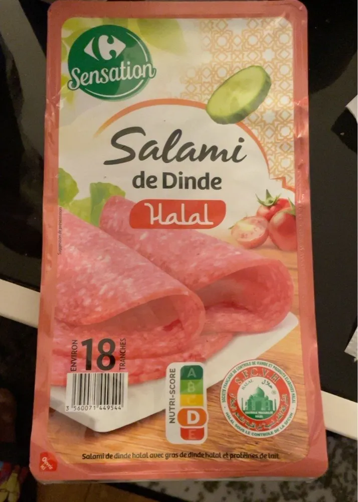 Salami de dinde Halal