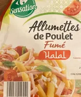 Allumettes de poulet Fumé Halal