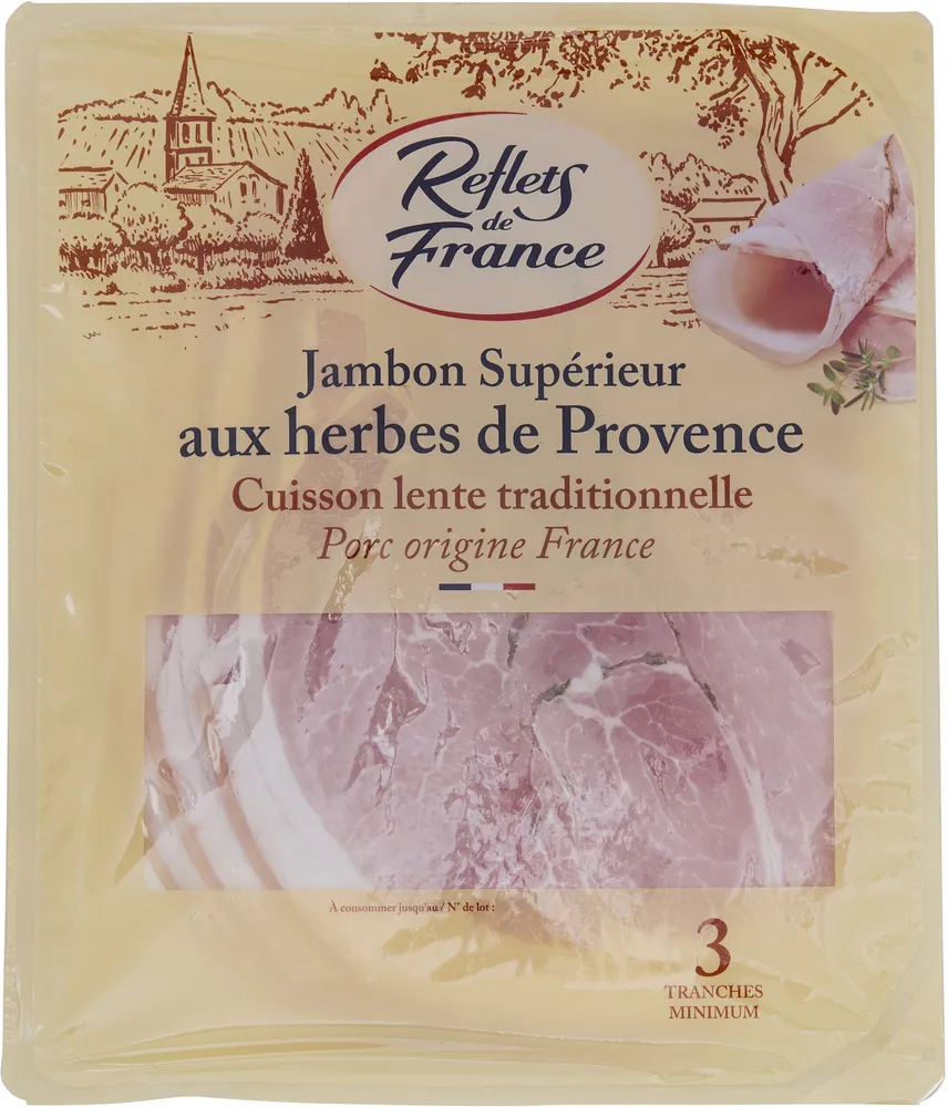 Jambon supérieur Aux herbes de Provence