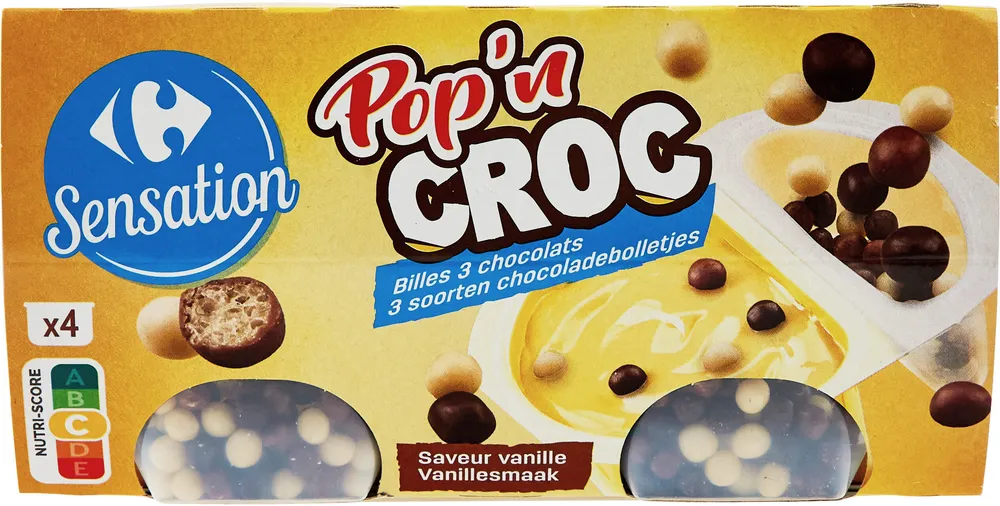 Pop'n CROC Billes 3 chocolats