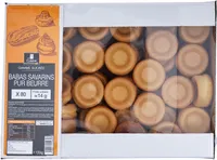 Gamme sucrée babas savarins