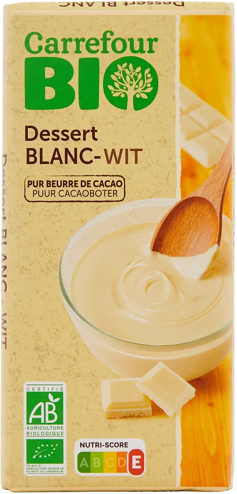 Dessert blanc