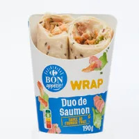 Wrap duo de saumon