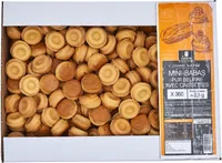 Gamme sucrée mini-babas pur beurre avec caissettes