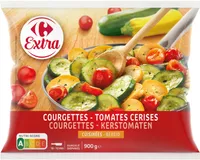 Courgettes-Tomates cerises Cuisinées