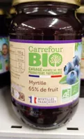Confiture myrtille 65%