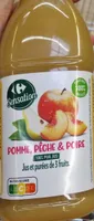 Pomme pêche et poire