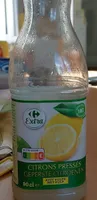 Citrons presses avec pulpe