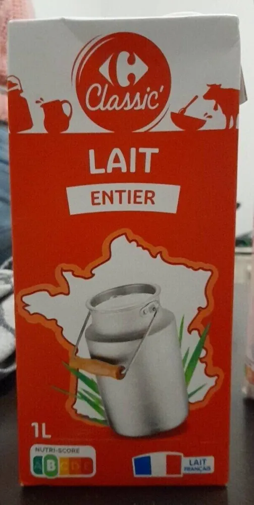 Lait entier