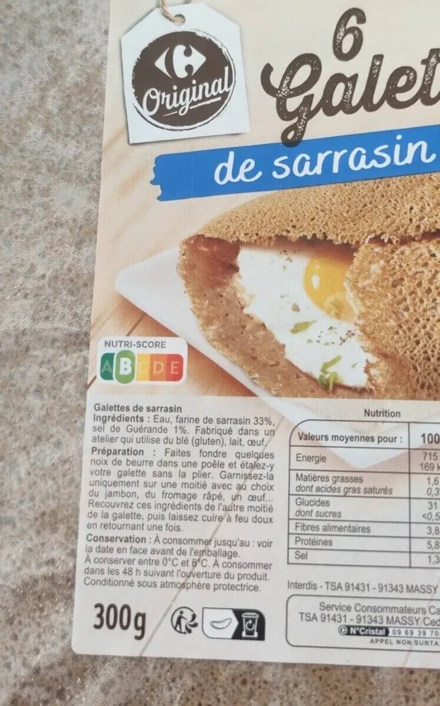 6 Galettes