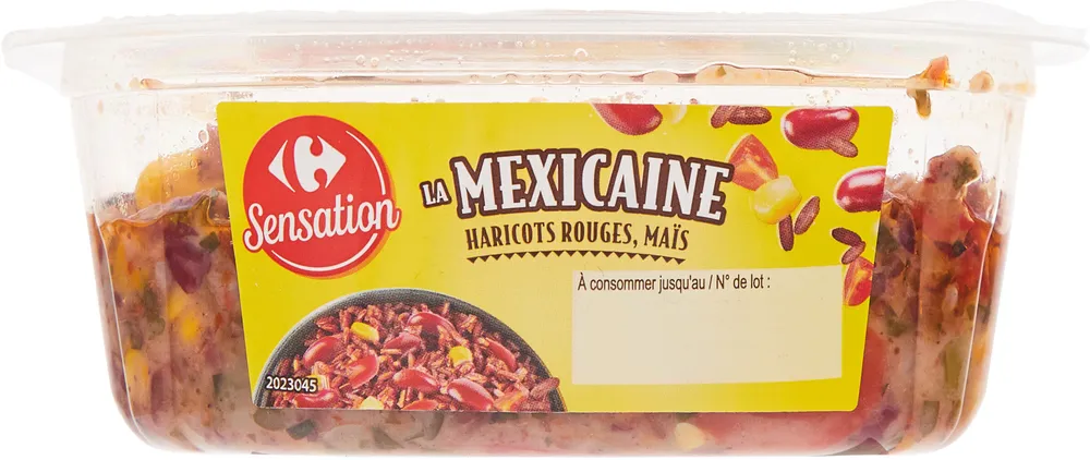 Salade à la mexicaine La Mexicaine Haricots rouges, maïs