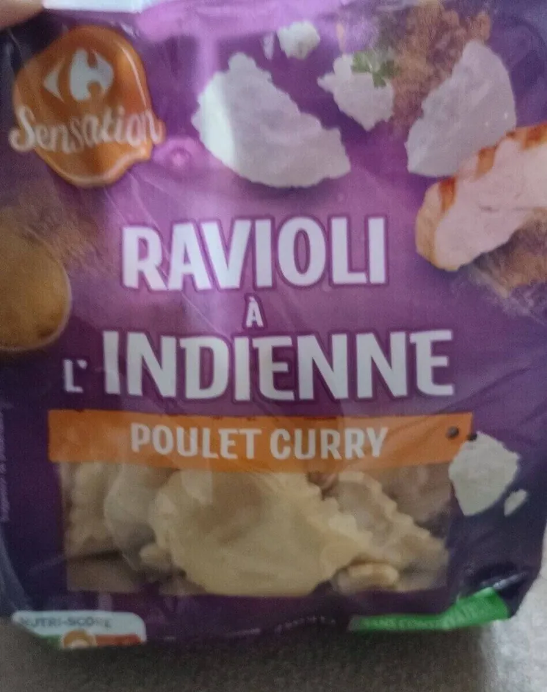 Ravioli à l'indienne