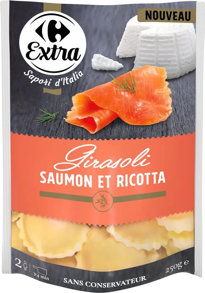 Girasoli saumon et ricotta