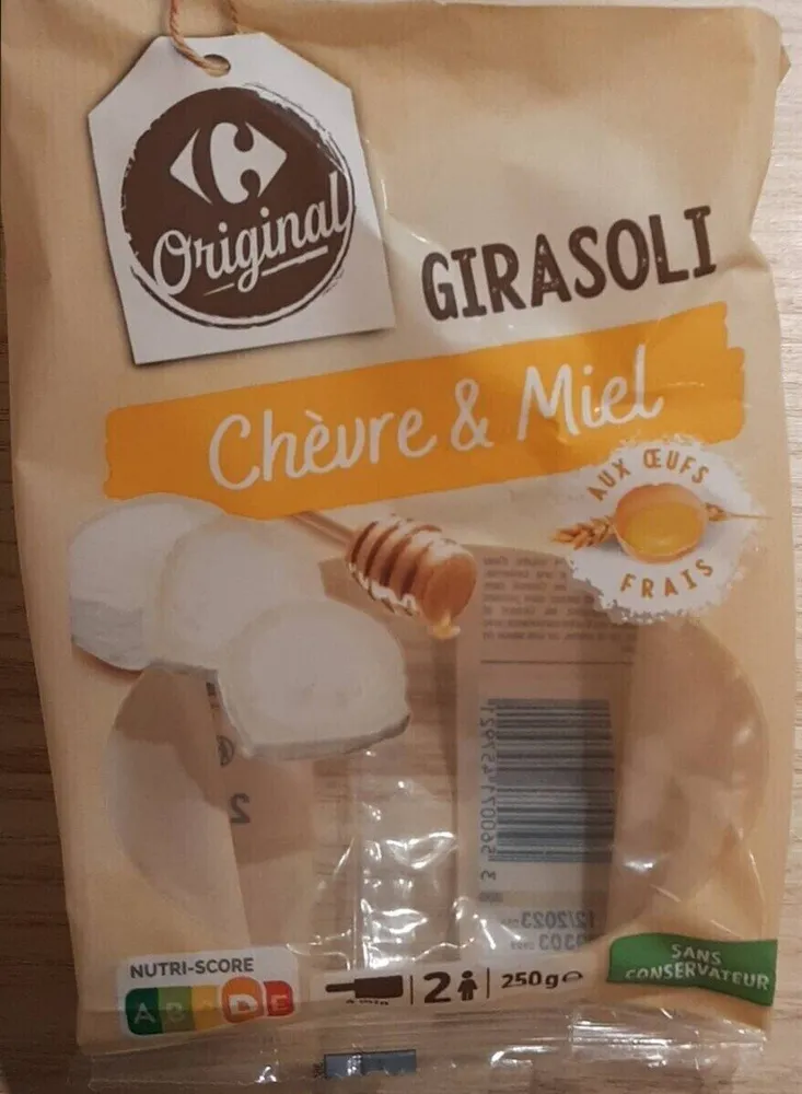 GIRASOLI Chèvre & Miel