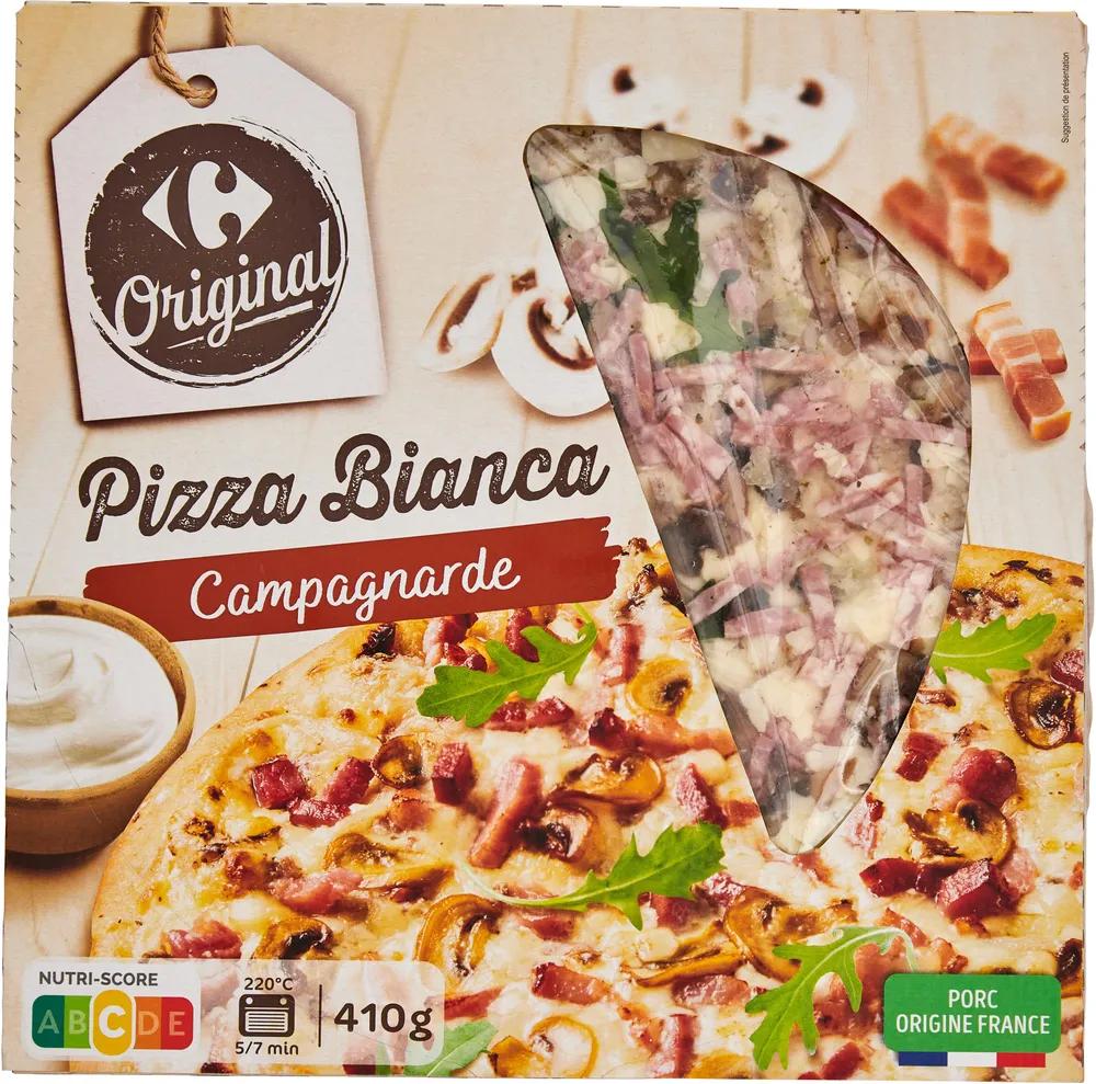 Pizza Bianca Campagnarde