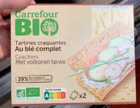Tartines craquantes Au blé complet