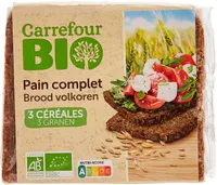 Pain complet 3 céréales