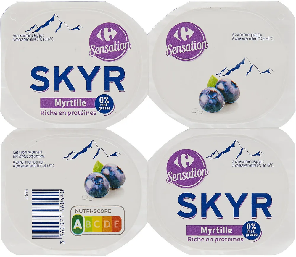 Skyr Myrtille
