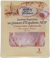 Jambon cuit supérieur Au piment d'Espelette AOP