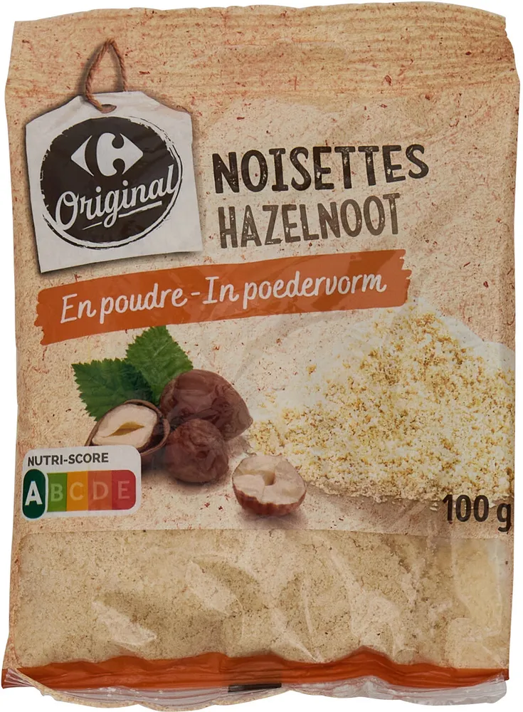 Noisettes en poudre
