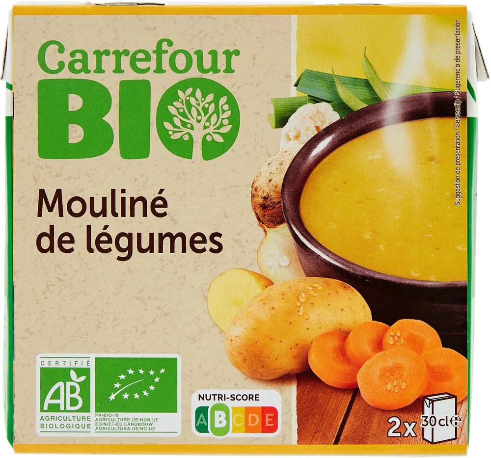 Mouliné de légumes