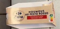 Houmous au Pesto rouge