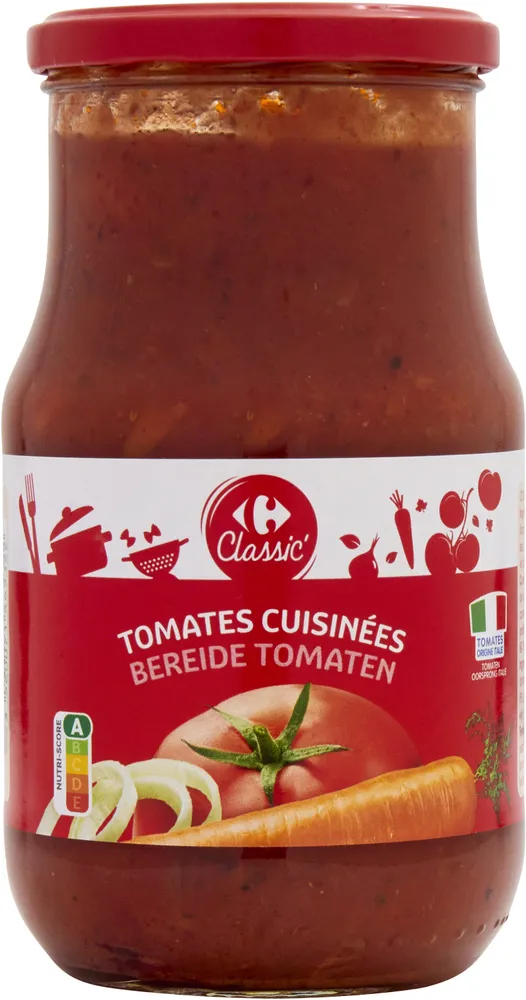 Tomates cuisinées