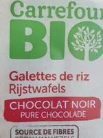 Galettes de riz Chocolat Noir